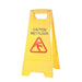 MC - Wet Floor Sign 67 x 30cm Strong - Each - Bulk Mart