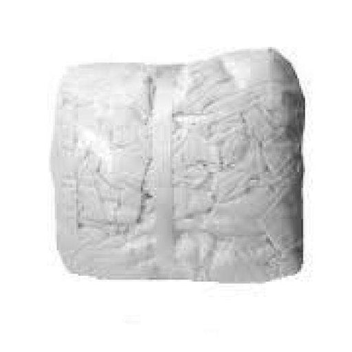 MC - White Wiping Rags - 10 Lbs - Bulk Mart