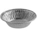 ML - 3-1/2" Round Aluminum Foil Tart Shell - 250/Pack - Bulk Mart