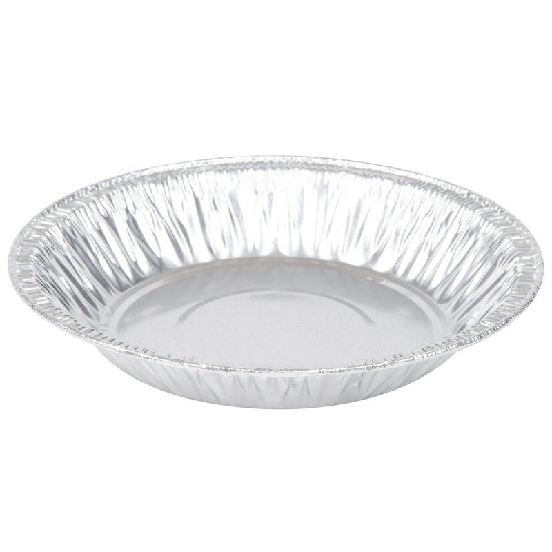 ML - 5 x 1/8" Round Shallow Aluminum Foil Pie Plate - 1000/Case - Bulk Mart