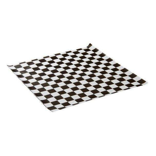 MPC - 12" x 12" Black Checker Paper - 1000 / Pack - Bulk Mart
