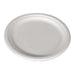 New Wave - 10" Round Sugarcane & Bamboo Bagasse Plate - 500/Case - Bulk Mart