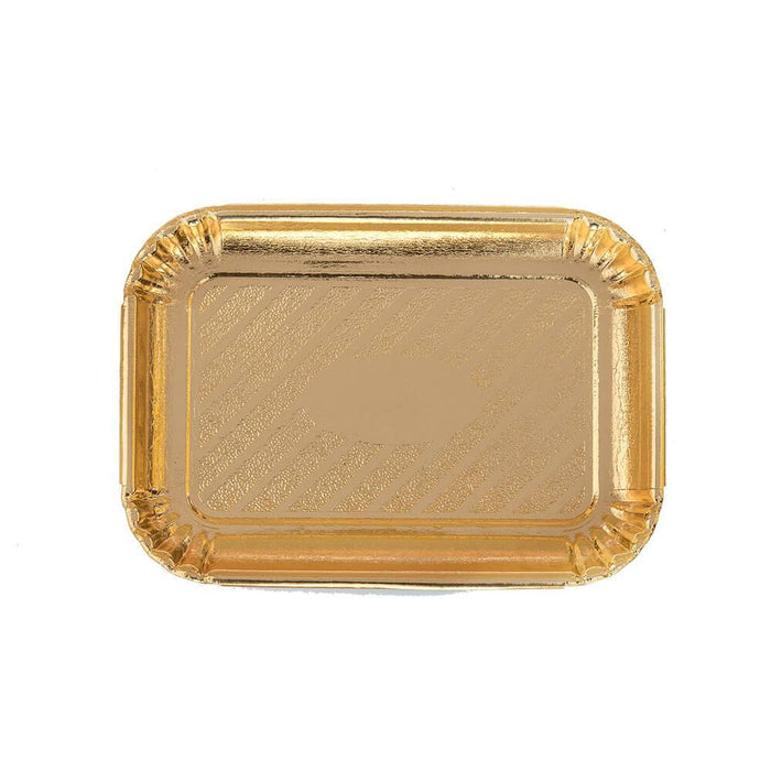 Novacart - 11.75" x 15.5" #8 Gold Pastry Tray - 10/Pack - Bulk Mart