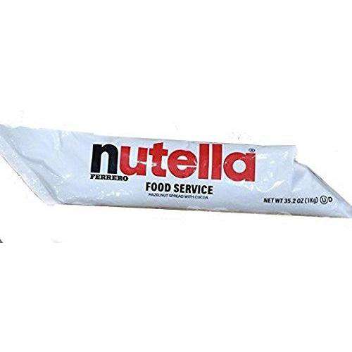 Nutella - Hazelnut Spread Easy To Use Piping Bag - 6 x 1 Kg - Bulk Mart
