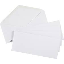 Paperway - Security Envelopes Glued 4.13"x 9.5" - 30/Pack - Bulk Mart