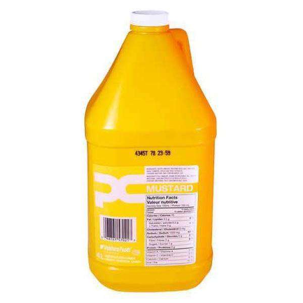 PC - Mustard - 4 x 4 L - Bulk Mart