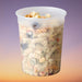 PCM - S-32 - 32 Oz Clear Microwavable Deli Container With Lid - 24 Sets - Bulk Mart