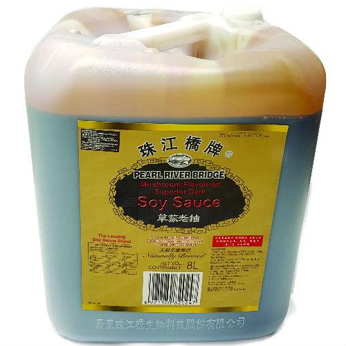 Pearl River Bridge - Mushroom Superior Dark Soy Sauce - 8 L - Bulk Mart