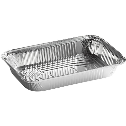 Penny Plate - 4 Lbs Oblong Aluminum Container - 250/Case - Bulk Mart