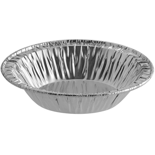 Penny Plate - 4" x 1/4" Round Aluminum Foil Tart Pan Medium - 2000/Case - Bulk Mart