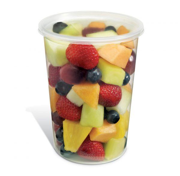 Placon - RD32C - 32 Oz Clear Deli Container Base PP 22373 - 500/Case - Bulk Mart