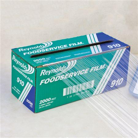 Reynolds - 12" x 2000' Foodservice Film with Cutter Box - Each - Bulk Mart