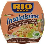 Rio Mare - Insalatissime Couscous And Light Tuna Salad - 18 x 160 g - Bulk Mart