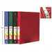 Selectum - 0.5 Inch 3 Ring Vinyl Hard Cover Binder Red - Each - Bulk Mart