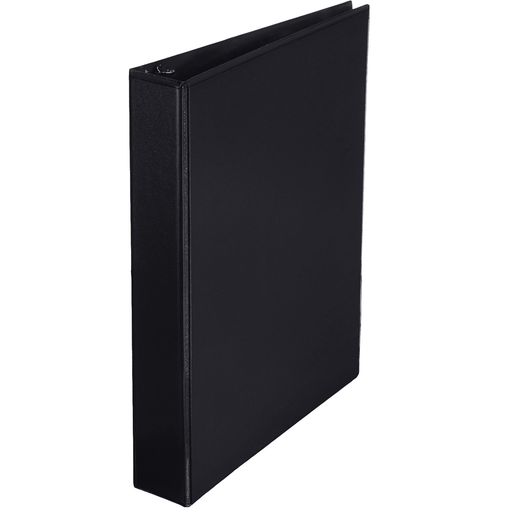 Selectum - 1.5 Inch 3 Ring Vinyl Hard Cover Binder Black - Each - Bulk Mart