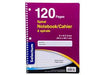 Selectum - Coil Notebook 120 Pages 8"x10.5" - Each - Bulk Mart