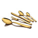 Stellar - Gold Look Premium Plastic Fork - 20/Pack - Bulk Mart