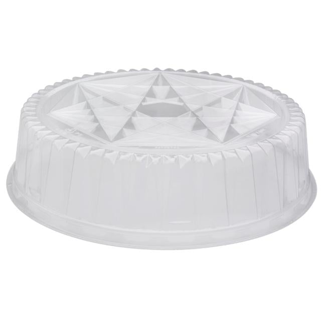 Titan - 12" Crystal Dome Lid Clear - 25/Case - Bulk Mart