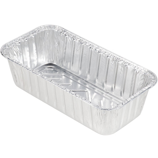 Titan - 2 Lbs Rectangular Foil Loaf Pan - 125/Pack - Bulk Mart