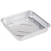 Titan - 7.5" x 7.5" x 1.5" Square Foil Cake Pans - 24 x 4pcs/Case - Bulk Mart