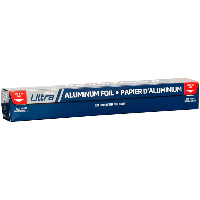 Titan Ultra - 12" Aluminum Foil Roll 12" x 200M - Each - Bulk Mart