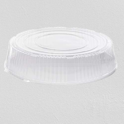 WNA Caterline - A12PETDM 12" PET Dome Lid Clear - 5 / Pack - Bulk Mart