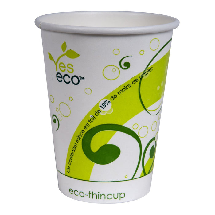 Yeseco - 12 Oz Eco-Thincup Cold Drink Printed Cup - 1000/Case - Bulk Mart