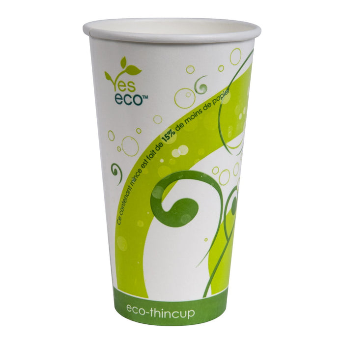 Yeseco - 24 Oz Eco-Thincup Cold Drink Printed Cup - 50/Sleeve - Bulk Mart