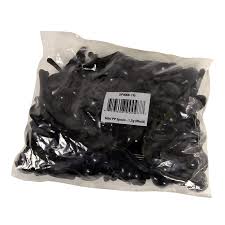 Yeseco - Mini Black PP Spoon 88MM - 8 x 250 pcs/Case - Bulk Mart